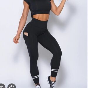 Bombshell sportswear ankle sock leggings Medium